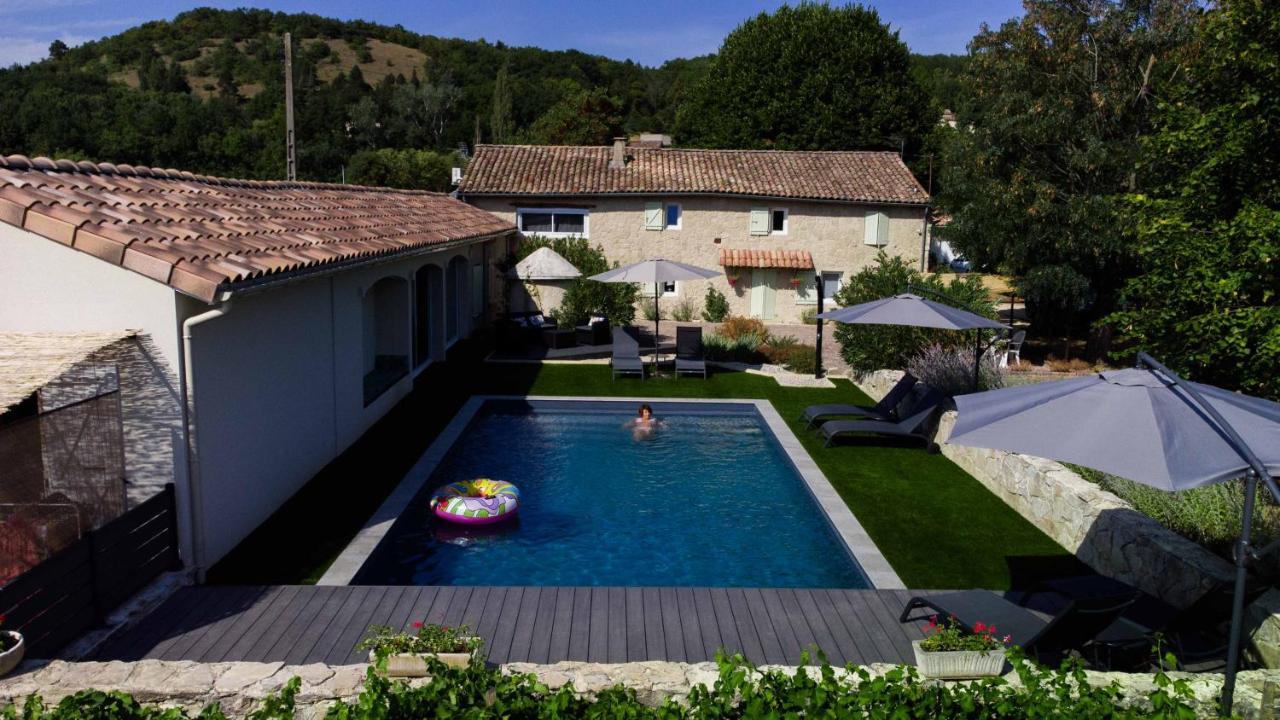 Bed and Breakfast Mas De Chaufondes Crest Exteriér fotografie