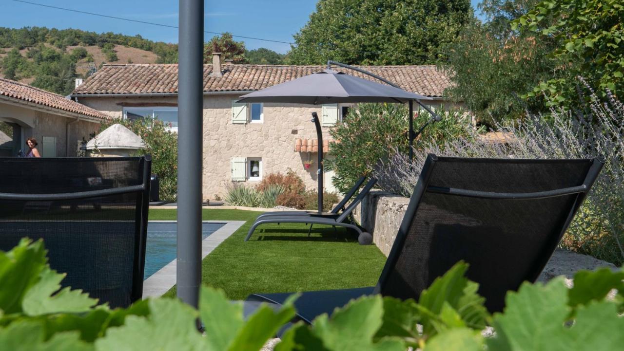 Bed and Breakfast Mas De Chaufondes Crest Exteriér fotografie